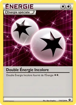Double Énergie Incolore 114/124 Impact des Destins