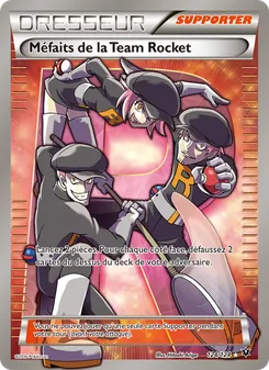 Méfaits de la Team Rocket 124/124 Impact des Destins