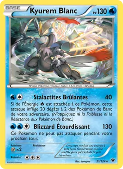 Kyurem Blanc 21/124 Impact des Destins
