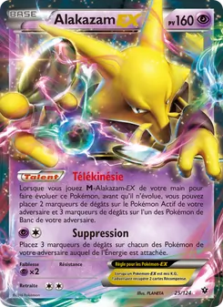 Alakazam EX 25/124 Impact des Destins