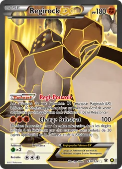 Regirock EX 43/124 Impact des Destins