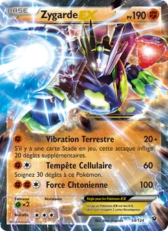 Zygarde EX 54/124 Impact des Destins