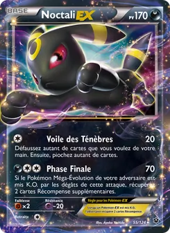 Noctali EX 55/124 Impact des Destins
