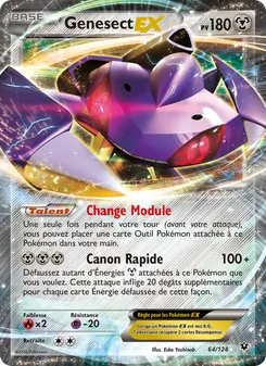 Genesect EX 64/124 Impact des Destins