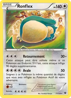 Ronflex 77/124 Impact des Destins