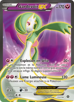 Gardevoir EX 111/114 Offensive Vapeur