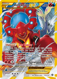 Volcanion EX 115/114 Offensive Vapeur