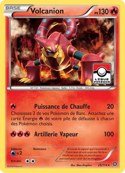 Volcanion 25/114 Offensive Vapeur