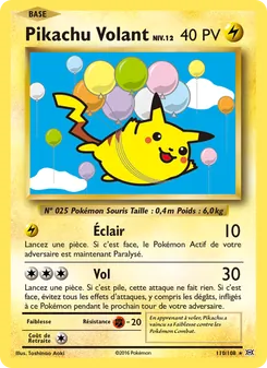 Pikachu Volant 110/108 Évolutions