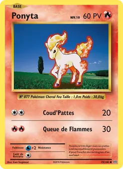 Ponyta 19/108 Évolutions