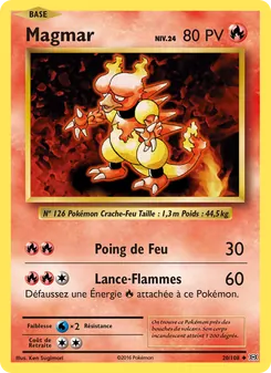 Magmar 20/108 Évolutions