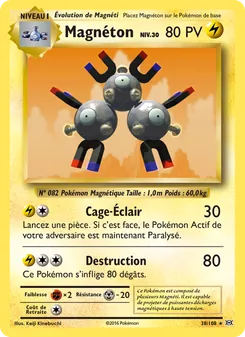 Magnéton 38/108 Évolutions