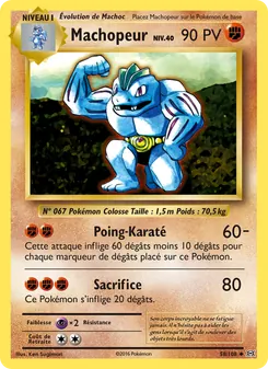 Machopeur 58/108 Évolutions