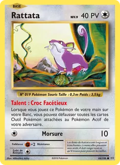 Rattata 66/108 Évolutions