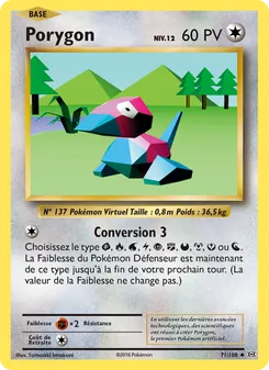 Porygon 71/108 Évolutions