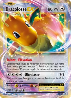 Dracolosse EX 72/108 Évolutions