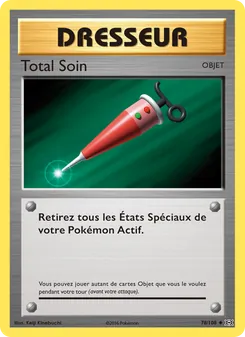 Total Soin 78/108 Évolutions