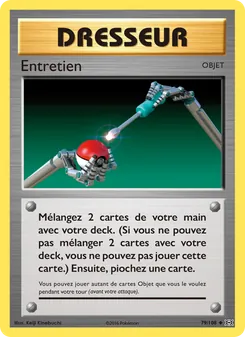 Entretien 79/108 Évolutions