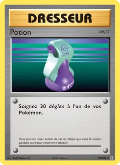 Potion 83/108 Évolutions