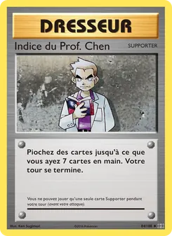Indice du Prof. Chen 84/108 Évolutions