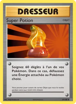 Super Potion 87/108 Évolutions