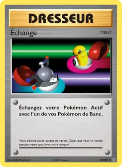 Échange 88/108 Évolutions