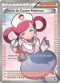 Dame du Centre Pokémon 105/106 Étincelles