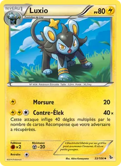 Luxio 33/106 Étincelles