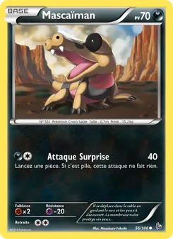 Mascaïman 56/106 Étincelles