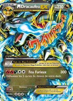 M-Dracaufeu EX 69/106 Étincelles