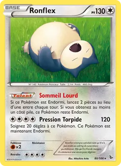 Ronflex 80/106 Étincelles