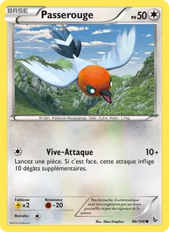 Passerouge 86/106 Étincelles