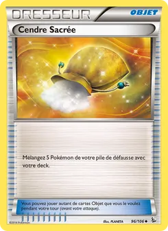 Cendre Sacrée 96/106 Étincelles