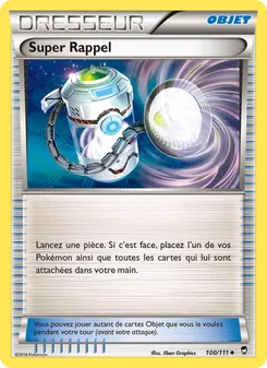 Super Rappel 100/111 Poings Furieux