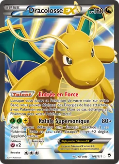Dracolosse EX 108/111 Poings Furieux