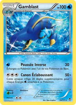 Gamblast 24/111 Poings Furieux