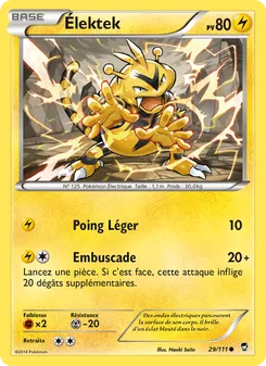 Élektek 29/111 Poings Furieux