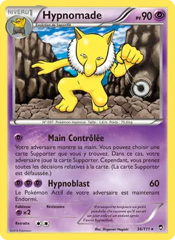 Hypnomade 36/111 Poings Furieux