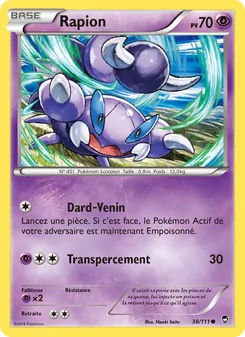 Rapion 38/111 Poings Furieux