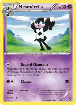 Mesmérella 40/111 Poings Furieux