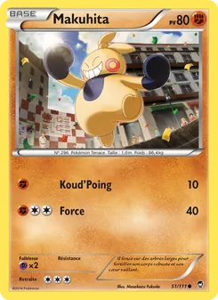 Makuhita 51/111 Poings Furieux
