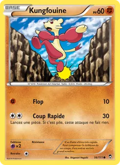 Kungfouine 56/111 Poings Furieux