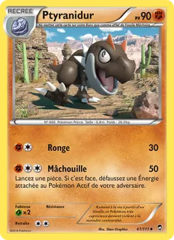 Ptyranidur 61/111 Poings Furieux