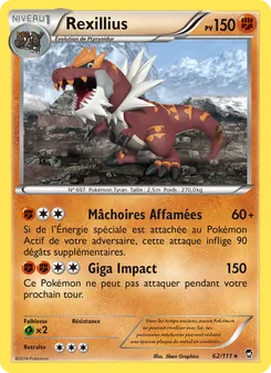 Rexillius 62/111 Poings Furieux