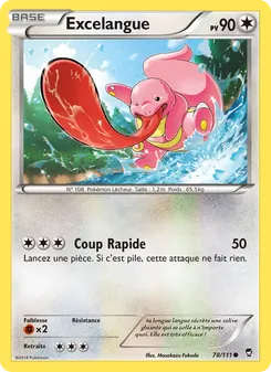 Excelangue 78/111 Poings Furieux