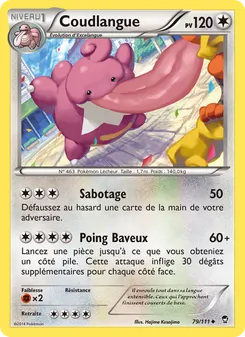 Coudlangue 79/111 Poings Furieux