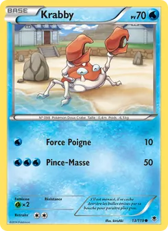 Krabby 13/119 Vigueur Spectrale
