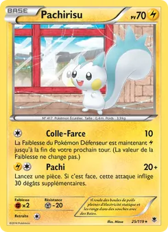 Pachirisu 25/119 Vigueur Spectrale