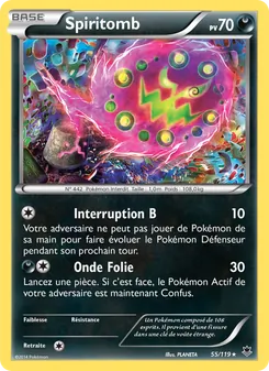 Spiritomb 55/119 Vigueur Spectrale