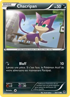 Chacripan 56/119 Vigueur Spectrale